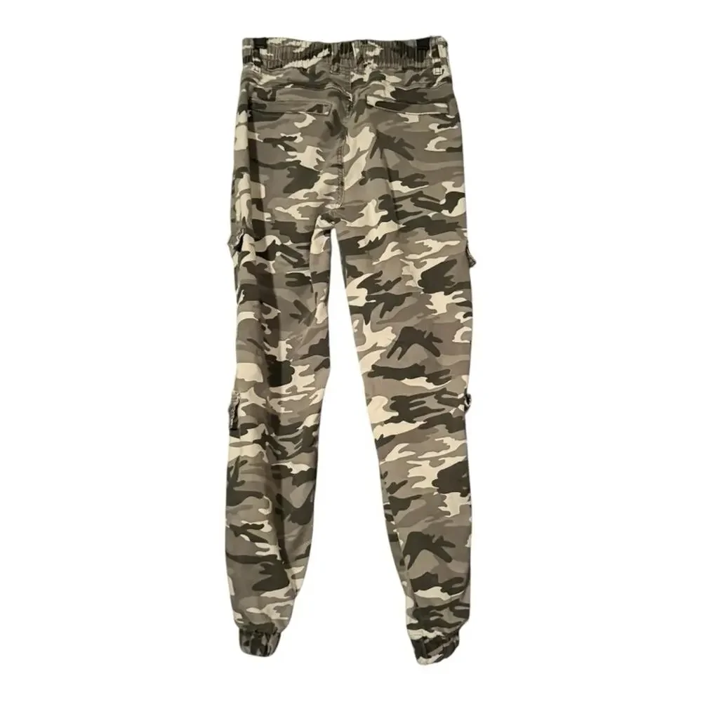 VIP Camouflage Cargo twill joggers Pants V.I.P. Size S/27 - Picture 2 of 2